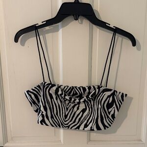 Zebra Print Women's Top